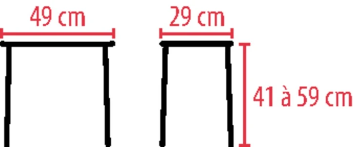 Siège de douche DOCCEA