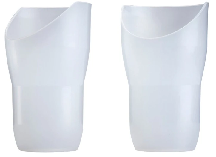 Verre à découpe nasale