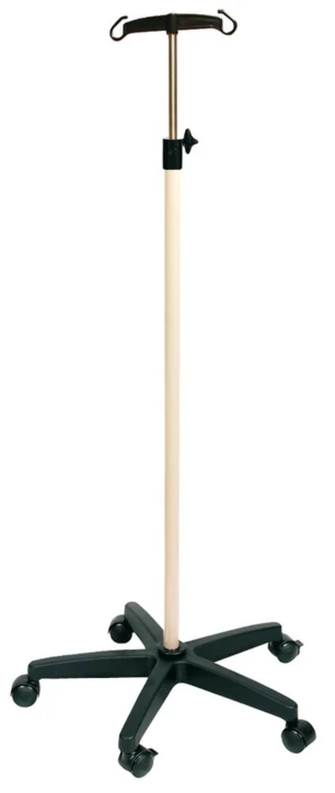 Pied à sérum laqué blanc