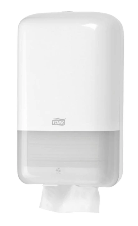 Distributeur de papier toilette feuille à feuille TORK®