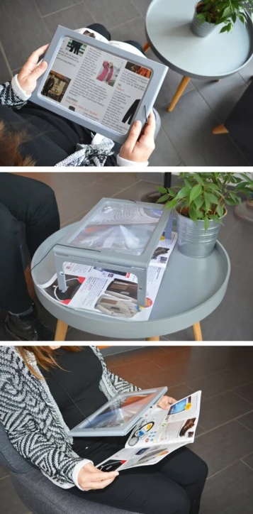 Loupe grand format à LED PAUSARE