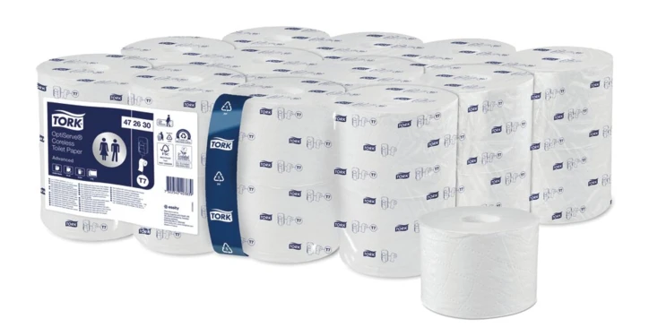 Papier toilette sans mandrin TORK OPTISERVE®