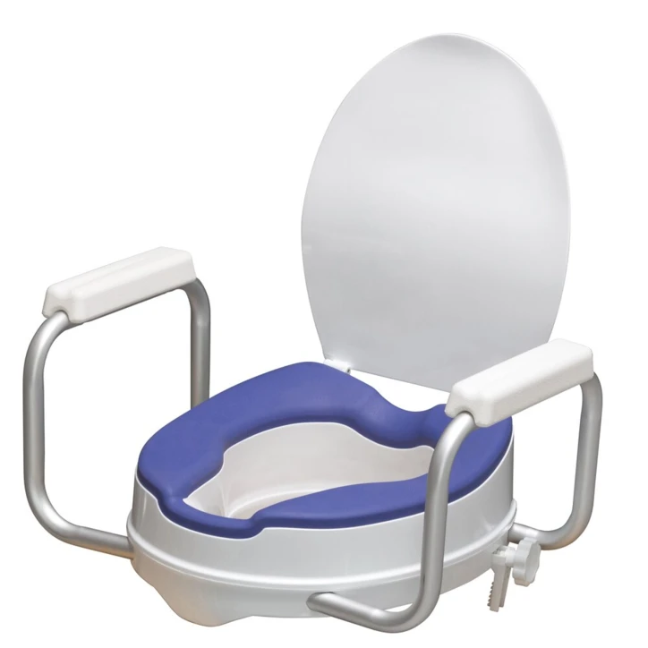 Réhausse WC avec accoudoirs JOLETI