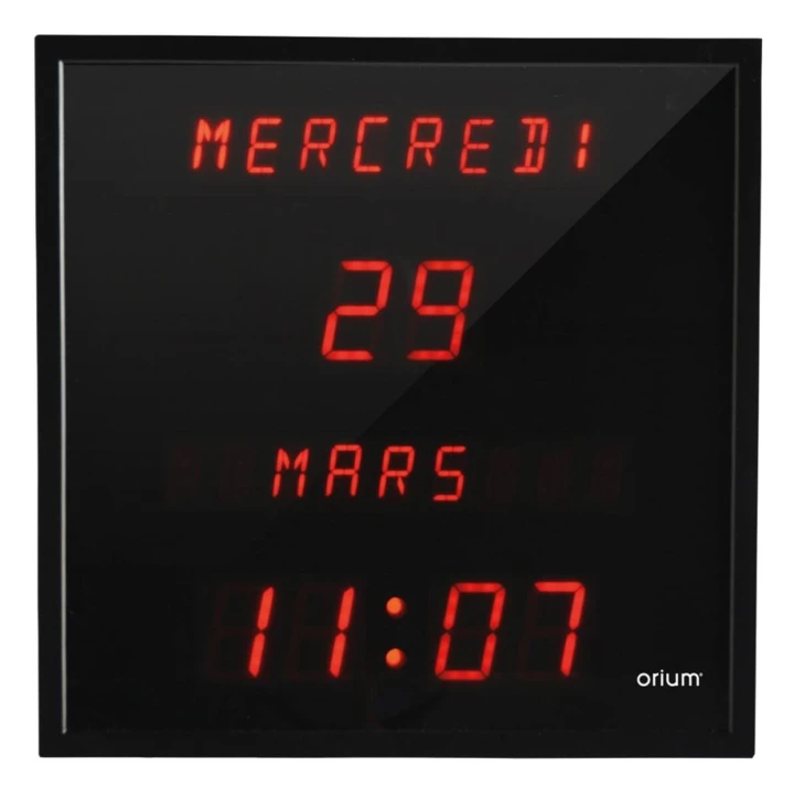 Horloge digitale à date