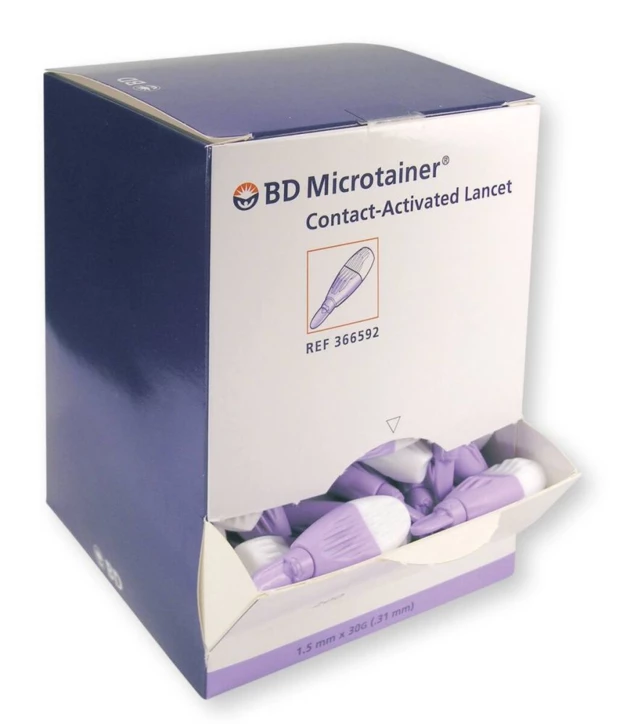 Lancette BD MICROTAINER® CONTACT 30G