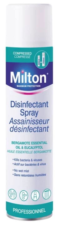 Aérosol assainisseur désinfectant MILTON (2)
