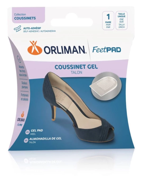 Coussinet gel talon Orliman FeetPAD®