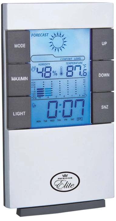 Station météo horloge