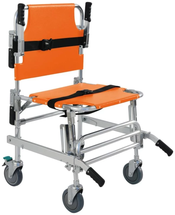 Chaise d'évacuation à 4 roues