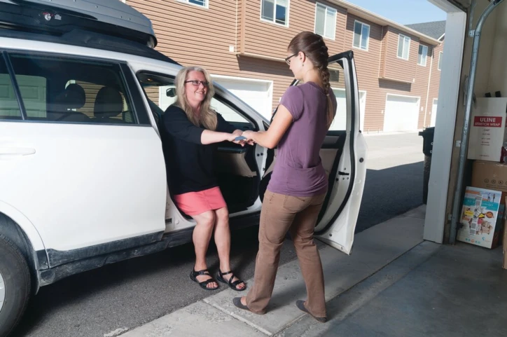 Poignée de verticalisation