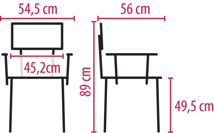 Chaise garde-robe FOLK