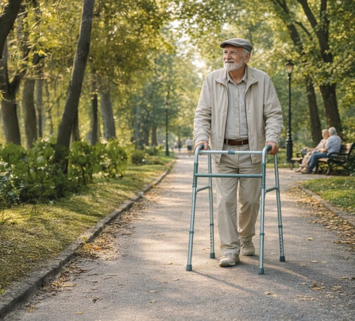 Cadre de marche fixe pliant Carli Joleti