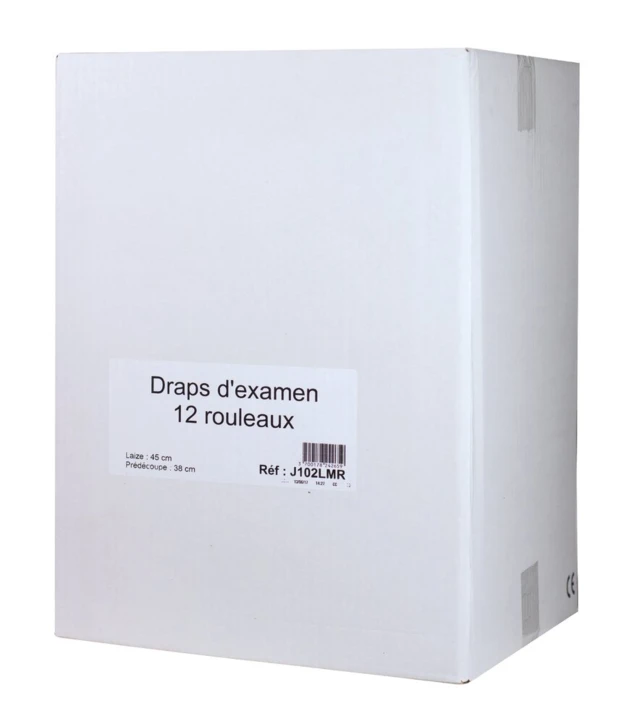 Mini drap d'examen ouaté pure cellulose
