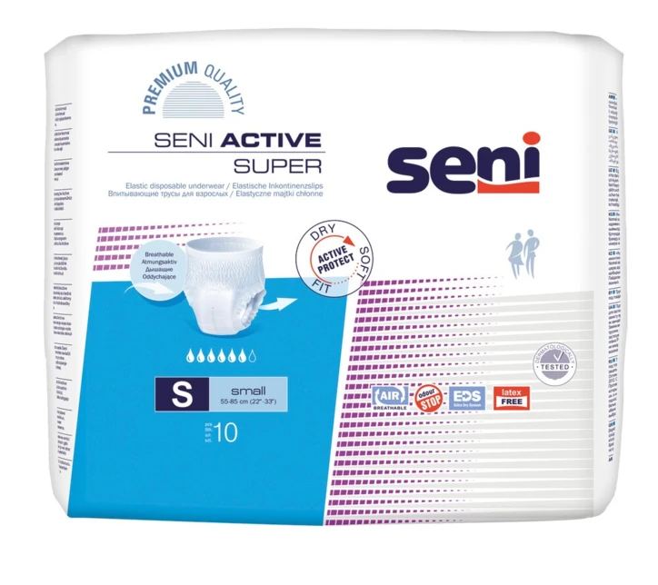 Slip absorbant élastiqué SENI active