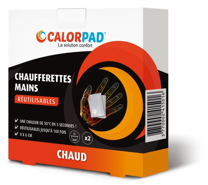 Chaufferettes réutilisables