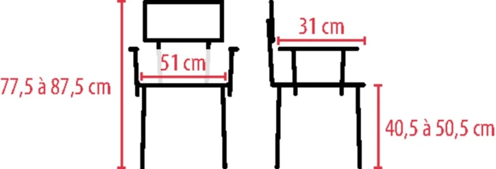 Chaise de douche CADIZ
