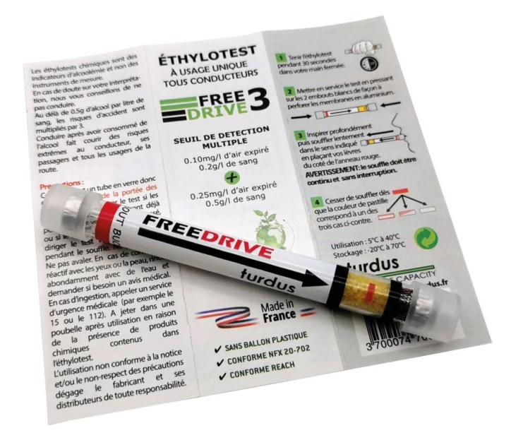 Ethylotest FREEDRIVE 3