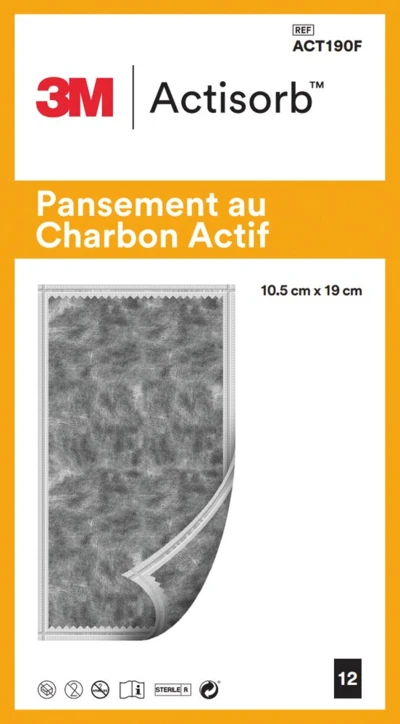 Pansement au charbon activé ACTISORB®