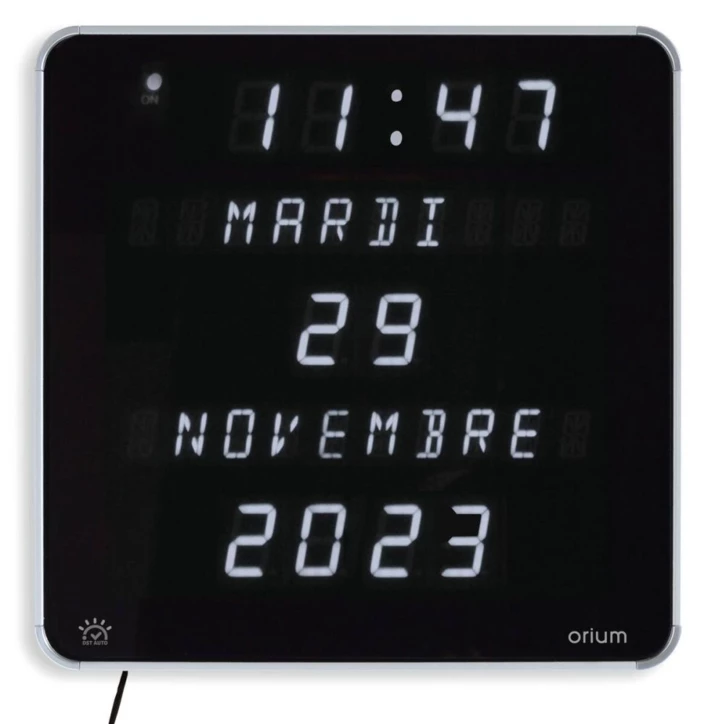 Horloge DST à LED EPHÉMÉRIS 