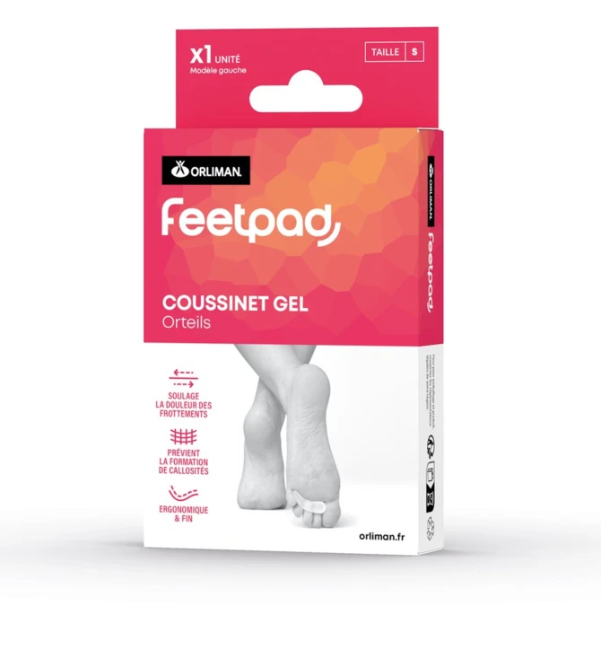 Coussinet gel orteil Orliman FeetPAD®