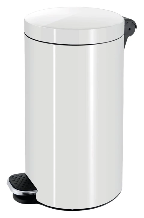 Poubelle en inox ou métal