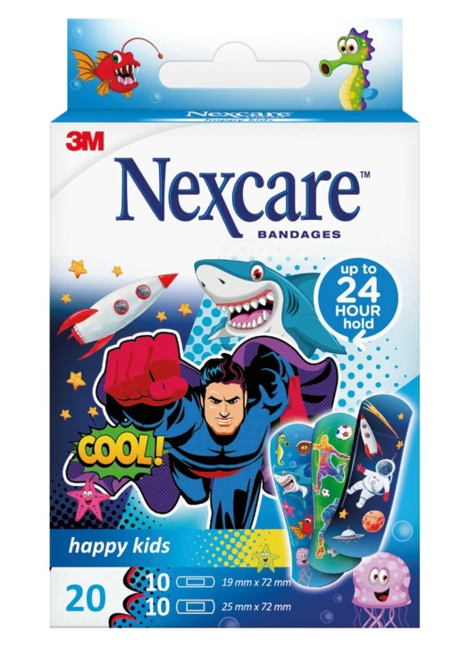 Pansement enfants NEXCARE™ Happy Kids