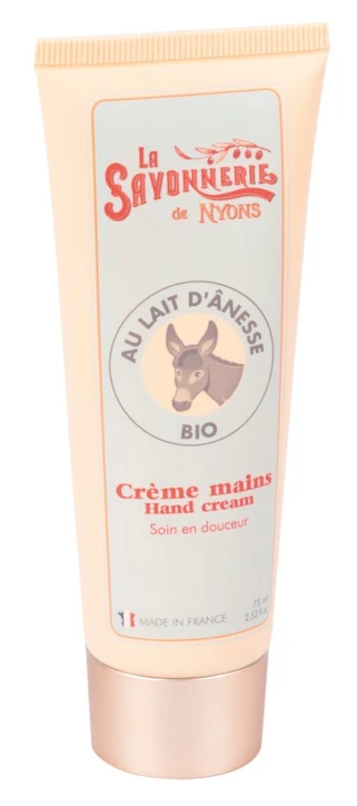 Crème mains au lait d'ânesse BIO