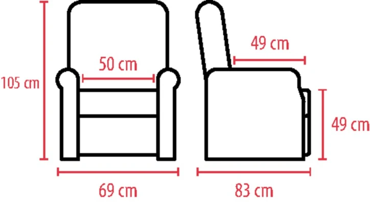 Fauteuil releveur OLIVE - 1 moteur
