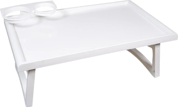 Plateau de lit pliant avec emplacement tasse