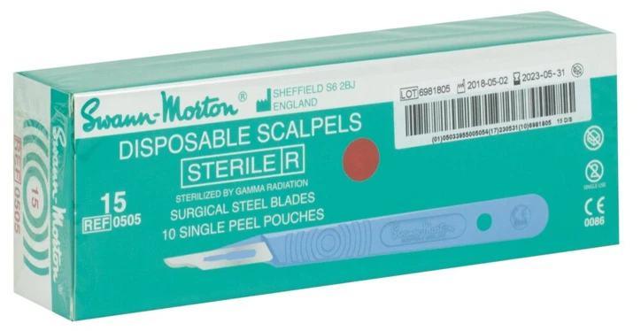 Bistouri stérile à usage unique