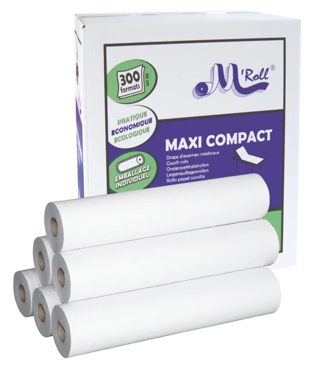 Draps d'examen lisses Maxi compact