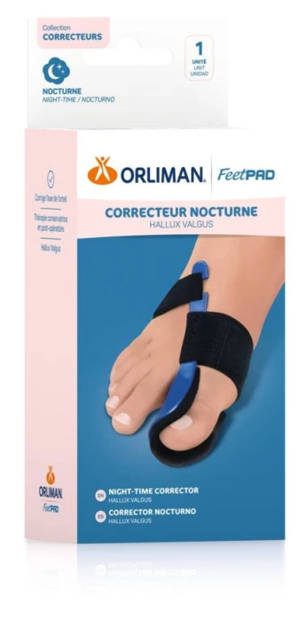 Correcteur Nocturne Hallux valgus Orliman FeetPAD®