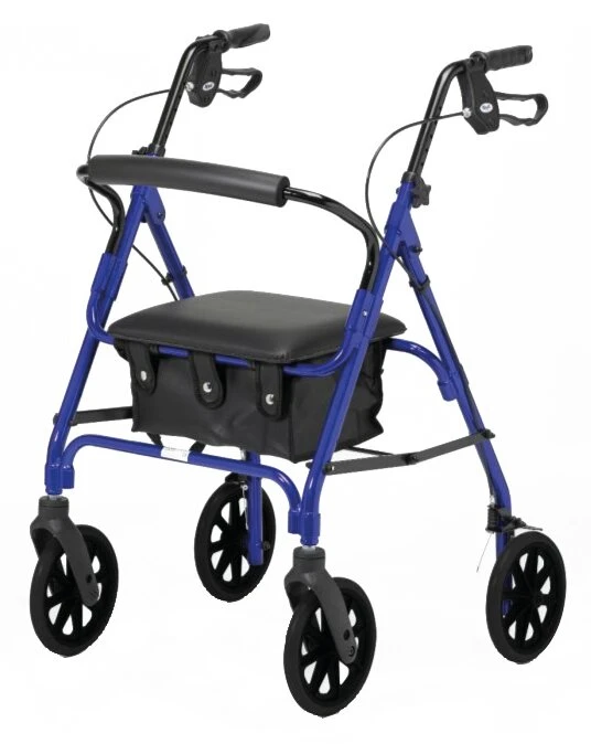 Rollator pliable ultra léger 4 roues