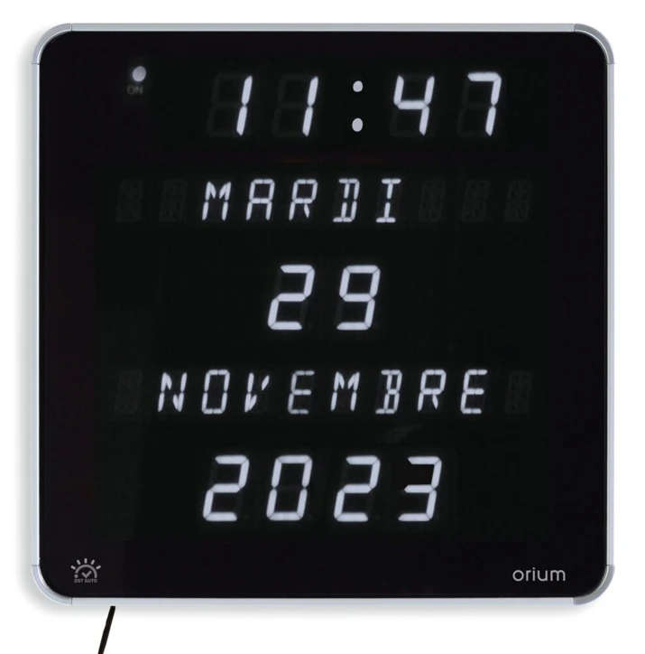 Horloge DST à LED EPHÉMÉRIS 