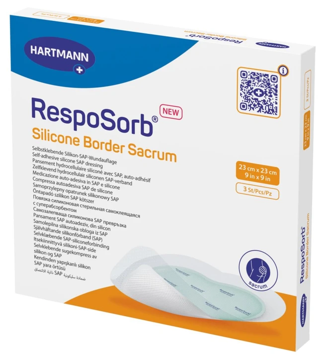 Pansement RESPOSORB® Silicone Border