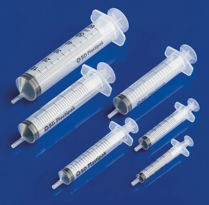 Seringue 3 pièces BD PLASTIPAK™ sans aiguille