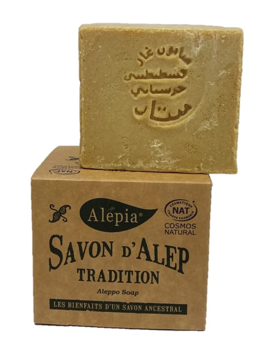 Savon d'Alep Tradition 1% d'huile de baie de laurier