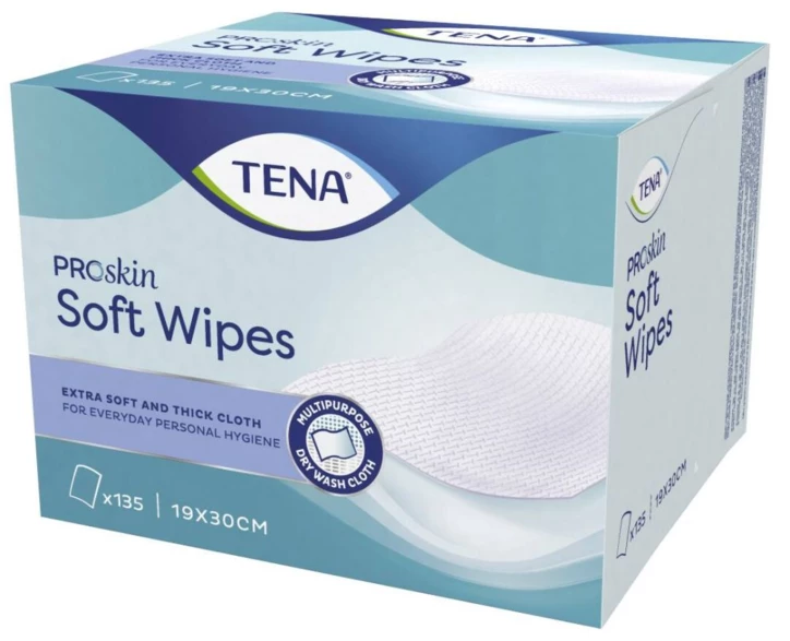 Carré TENA Soft Wipes ProSkin