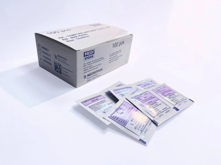 Tampons antiseptiques BZK
