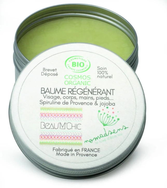 Baume régénérant BIO à la spiruline de Provence