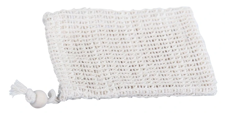 Poche à savon en coton