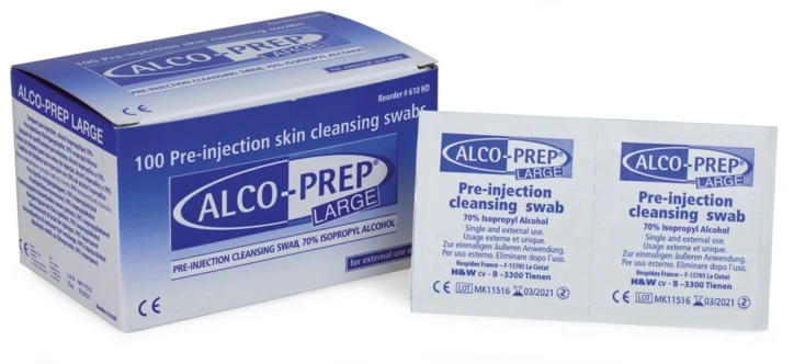 Tampons d'alcool ALCO-PREP®
