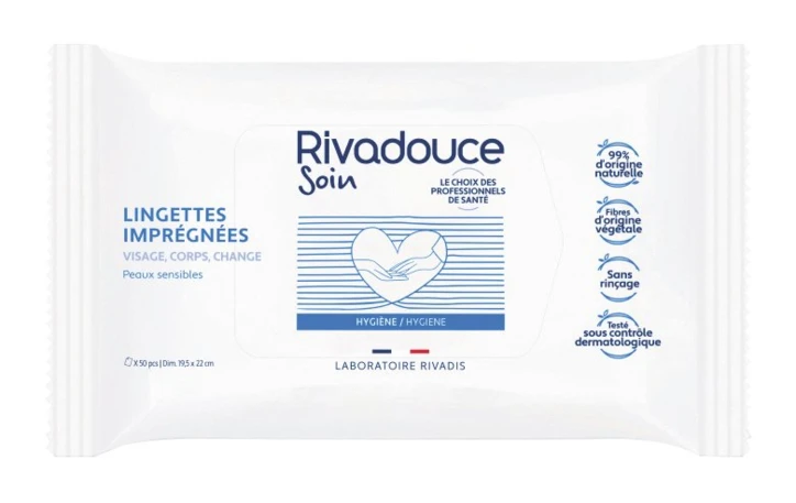 Lingette imprégnée RIVADOUCE