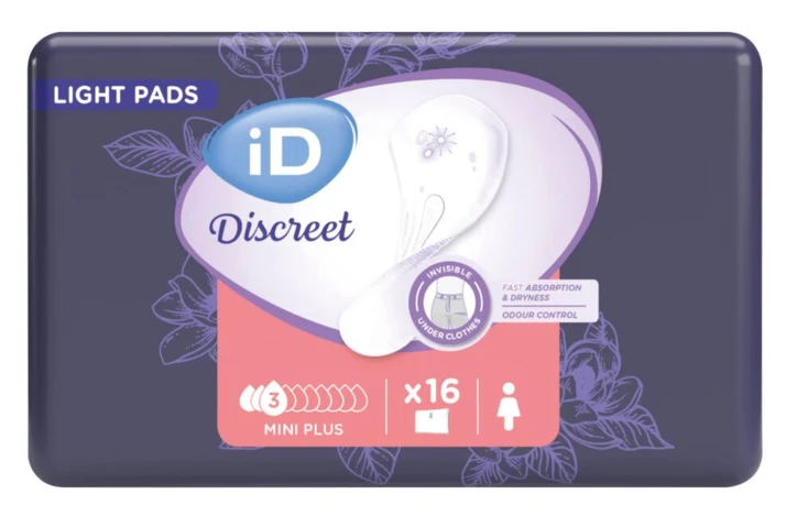 ID Discreet Light pads for women