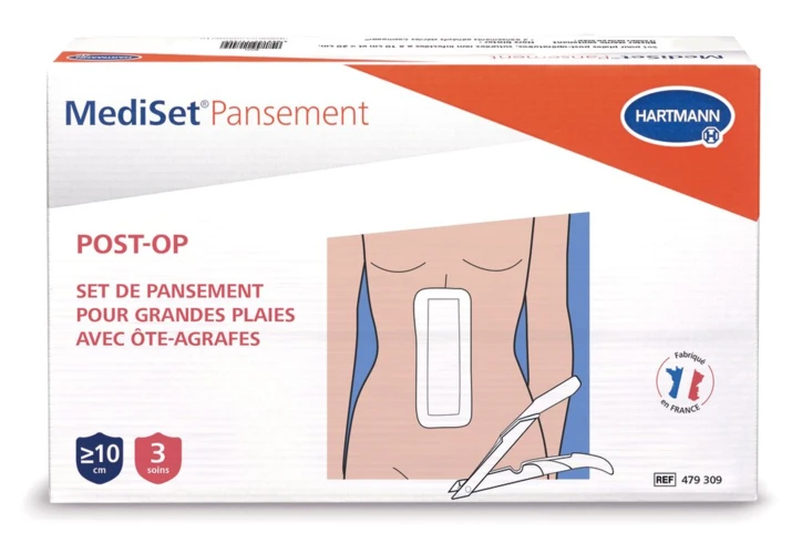 MediSet® Post OP - grandes plaies avec ôte-agrafes