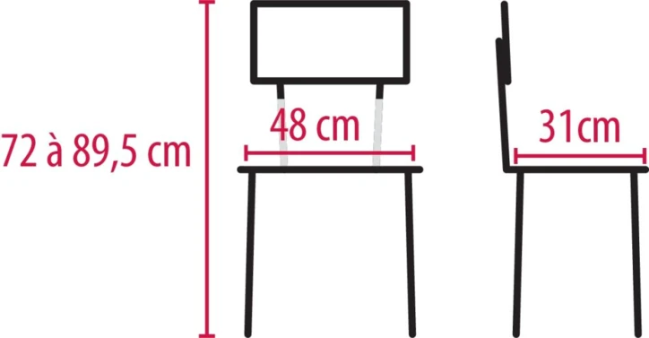 Siège de douche à ouverture hygiénique JOLETI