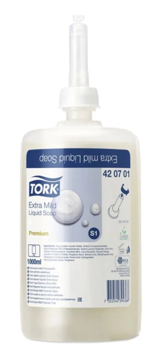 Savon liquide extra doux TORK