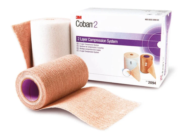 Kit de compression 100% allongement court COBAN™ 2