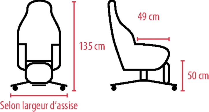 Fauteuil à pousser EDEN