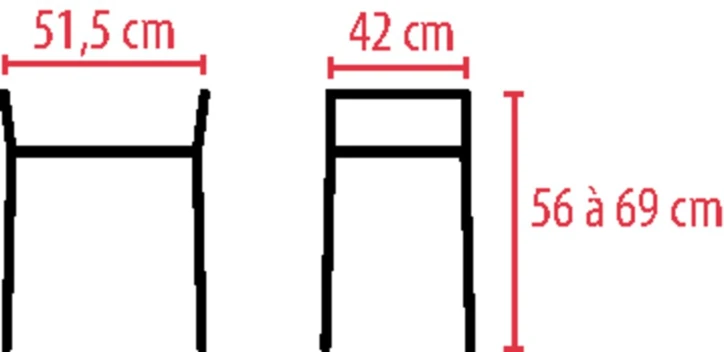 Tabouret de douche STROOD
